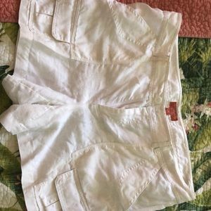 Tommy Bahama linen cargo shorts